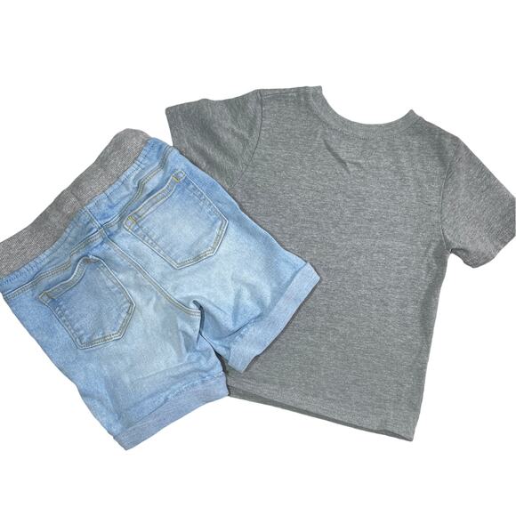 Garanimals & Old Navy Shirt With Shorts Set Size 2T - Picture 2 of 5